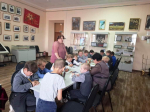 Дети изучали деревянное зодчество